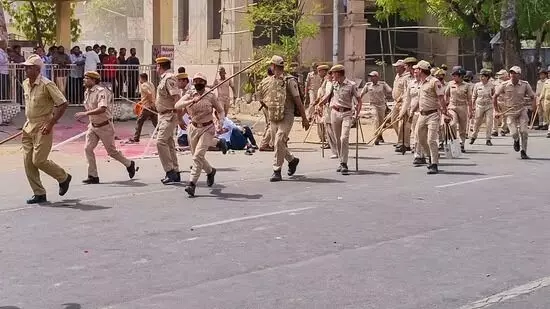 ರಾಜಸ್ಥಾನ | 8ರ ಹರೆಯದ ಬಾಲಕಿ ಮೇಲೆ ಅತ್ಯಾಚಾರ ಪ್ರಕರಣ : ಹಿಂಸಾಚಾರಕ್ಕೆ ತಿರುಗಿದ ಗ್ರಾಮಸ್ಥರ ಪ್ರತಿಭಟನೆ