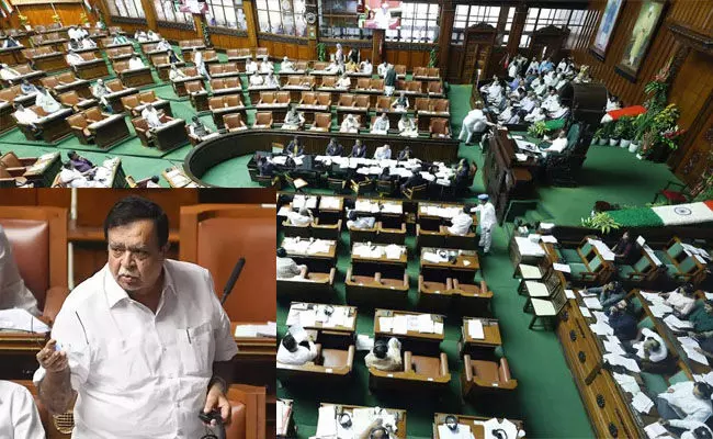 ಮುಂಗಾರು ಅಧಿವೇಶನ | ಉಭಯ ಸದನಗಳಲ್ಲಿ ಪ್ರತಿಧ್ವನಿಸಿದ ಸಚಿವ ಕೆ.ಎನ್‌.ರಾಜಣ್ಣ ವಜಾ ವಿಚಾರ
