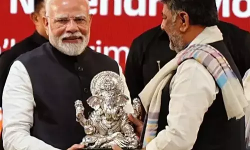 ಪ್ರಧಾನಿಗೆ ಬೆಳ್ಳಿ ಮೂರ್ತಿ ಕೊಟ್ಟಿದ್ದು ನಾನೇ : ಡಿ.ಕೆ.ಶಿವಕುಮಾರ್ ಸ್ಪಷ್ಟನೆ