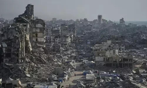 ಗಾಝಾ ನಗರದ ಮೇಲೆ ಇಸ್ರೇಲ್‍ ನಿಂದ ಬಾಂಬ್ ದಾಳಿ: ಕನಿಷ್ಠ 11 ಮಂದಿ ಮೃತ್ಯು