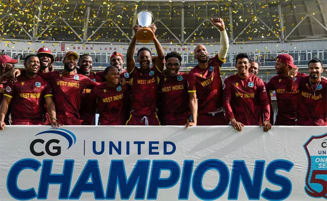 34 ವರ್ಷ ಬಳಿಕ ಪಾಕ್ ವಿರುದ್ಧ ಏಕದಿನ ಸರಣಿ ಗೆದ್ದ ವಿಂಡೀಸ್