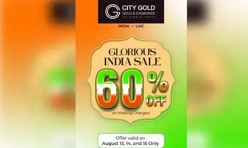 ಸ್ವಾತಂತ್ರೋತ್ಸವ ಪ್ರಯುಕ್ತ ಸಿಟಿ ಗೋಲ್ಡ್ ಆ್ಯಂಡ್ ಡೈಮಂಡ್ಸ್ ನಲ್ಲಿ GLORIOUS INDIA SALE ಮಾರಾಟ ಮೇಳ