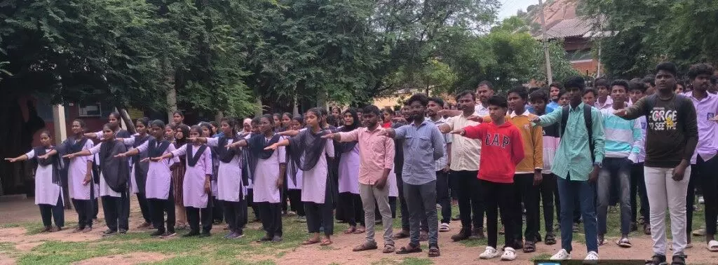 ಬಳ್ಳಾರಿ | ನಶ ಮುಕ್ತ ಭಾರತ ಅಭಿಯಾನ: ಶಾಲಾ-ಕಾಲೇಜುಗಳಲ್ಲಿ ಸಾಮೂಹಿಕ ಪ್ರತಿಜ್ಞೆ ಸ್ವೀಕಾರ