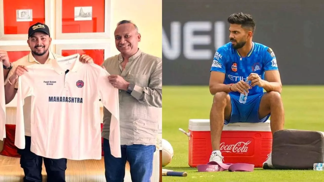 ಅಖಿಲ ಭಾರತ ಬುಚಿ ಬಾಬು ಆಹ್ವಾನಿತ ಪಂದ್ಯಾವಳಿ | ಮಹಾರಾಷ್ಟ್ರ ತಂಡ ಪ್ರಕಟ, ಗಾಯಕ್ವಾಡ್, ಪೃಥ್ವಿ ಶಾಗೆ ಮಣೆ ಅಖಿಲ ಭಾರತ ಬುಚಿ ಬಾಬು ಆಹ್ವಾನಿತ ಪಂದ್ಯಾವಳಿ | ಮಹಾರಾಷ್ಟ್ರ ತಂಡ ಪ್ರಕಟ, ಗಾಯಕ್ವಾಡ್, ಪೃಥ್ವಿ ಶಾಗೆ ಮಣೆ