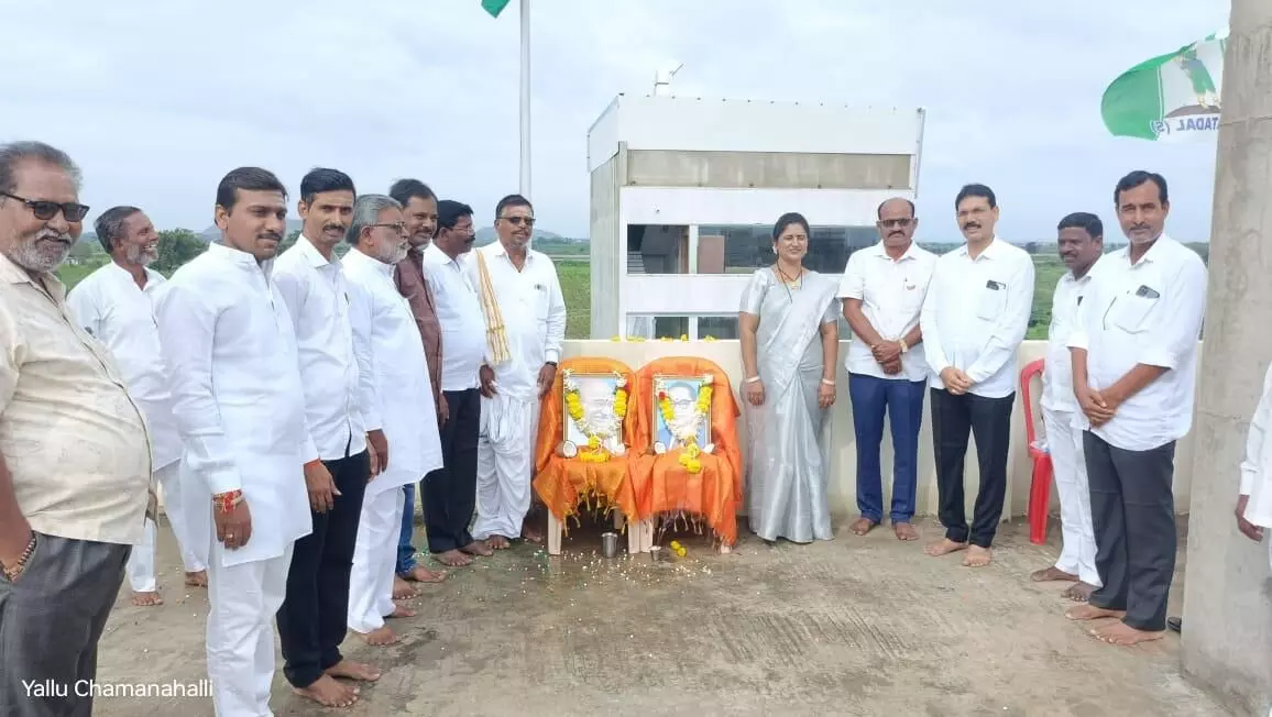 ಯಾದಗಿರಿ ಜಿಲ್ಲಾ ಜೆಡಿಎಸ್ ಕಚೇರಿಯಲ್ಲಿ ಸ್ವಾತಂತ್ರೋತ್ಸವ ದಿನಾಚರಣೆ