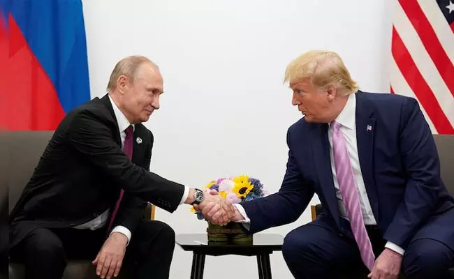 ಉಕ್ರೇನ್ ಪರವಾಗಿ ಸಂಧಾನ ನಡೆಸಲು ತೆರಳುತ್ತಿಲ್ಲ: ಪುಟಿನ್ ಭೇಟಿಗೂ ಮುನ್ನ ಟ್ರಂಪ್ ಹೇಳಿಕೆ