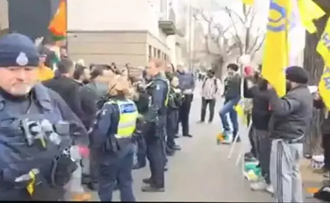 ಆಸ್ಟ್ರೇಲಿಯಾ | ಭಾರತದ ಸ್ವಾತಂತ್ರ್ಯ ದಿನಾಚರಣೆಗೆ ಖಾಲಿಸ್ತಾನ್ ಪರ ಪ್ರತಿಭಟನಾಕಾರರ ಅಡ್ಡಿ