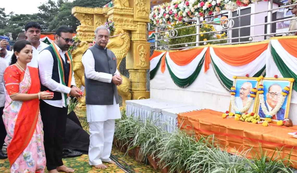 ಸ್ವಾತಂತ್ರ್ಯ ದಿನಾಚರಣೆ ನಮ್ಮ ಇತಿಹಾಸ ನೆನಪಿಸಿಕೊಳ್ಳುವ ದಿನ : ಸಂತೋಷ್ ಲಾಡ್