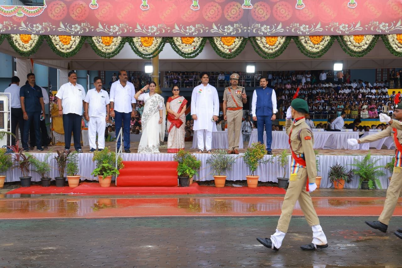 ಉಡುಪಿಯಲ್ಲಿ ಸಂಭ್ರಮದ 79ನೇ ಸ್ವಾತಂತ್ರ್ಯೋತ್ಸವ ಆಚರಣೆ