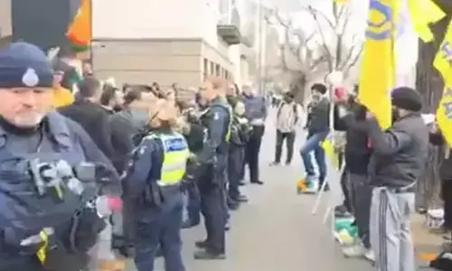 ಆಸ್ಟ್ರೇಲಿಯಾ | ಭಾರತದ ಸ್ವಾತಂತ್ರ್ಯ ದಿನಾಚರಣೆಗೆ ಖಾಲಿಸ್ತಾನ್ ಪರ ಪ್ರತಿಭಟನಾಕಾರರ ಅಡ್ಡಿ