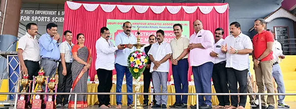 ಉಡುಪಿ ಜಿಲ್ಲಾ ಜ್ಯೂನಿಯರ್ ಅಥ್ಲೆಟಿಕ್ ಮೀಟ್ ಉದ್ಘಾಟನೆ