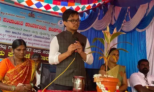 ವಿಜಯನಗರ | ನೀರು ಸರಬರಾಜು ಸುಸ್ಥಿರ ನಿರ್ವಹಣೆಗೆ ಪ್ರತಿಯೊಬ್ಬರೂ ಕೈ ಜೋಡಿಸಿ : ಮುಹಮ್ಮದ್ ಅಲಿ ಅಕ್ರಮ್ ಶಾ