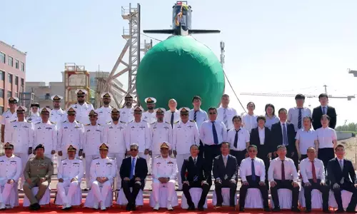 ಪಾಕಿಸ್ತಾನಕ್ಕೆ ಮೂರನೆ ಹ್ಯಾಂಗರ್ ದರ್ಜೆಯ ಜಲಾಂತರ್ಗಾಮಿ ನೌಕೆ ಹಸ್ತಾಂತರಿಸಿದ ಚೀನಾ