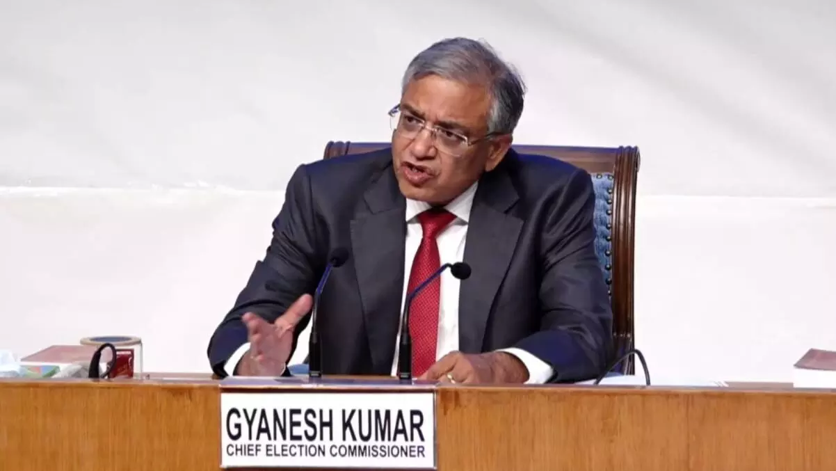 ಮುಖ್ಯ ಚುನಾವಣಾ ಆಯುಕ್ತ ಜ್ಞಾನೇಶ್ ಕುಮಾರ್ ವಿರುದ್ಧ ಮಹಾಭಿಯೋಗ ಪ್ರಸ್ತಾವನೆ ಮಂಡಿಸಲು ಮುಂದಾದ ಪ್ರತಿಪಕ್ಷಗಳು : ವರದಿ