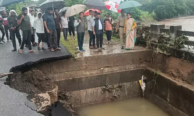 ಬೀದರ್| ಮಳೆ ಹಾನಿ ವೀಕ್ಷಿಸಿದ ಜಿಲ್ಲಾಧಿಕಾರಿ ಶಿಲ್ಪಾ ಶರ್ಮಾ