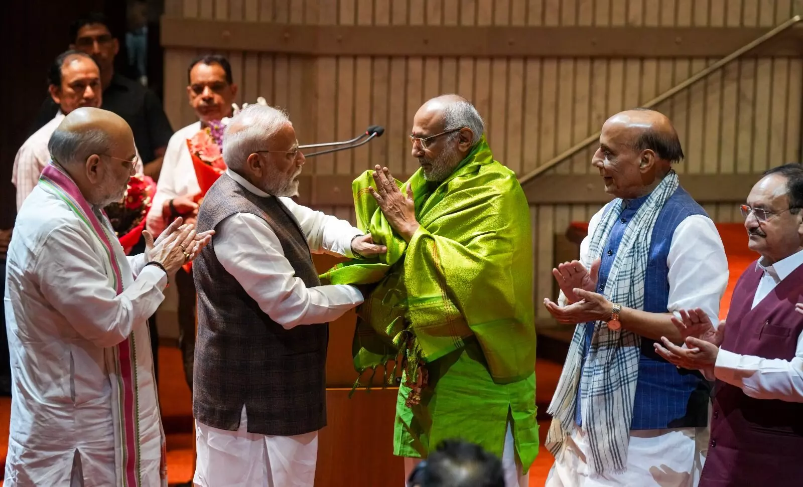 ಉಪರಾಷ್ಟ್ರಪತಿ ಚುನಾವಣೆ: ಸರ್ವಾನುಮತದಿಂದ ರಾಧಾಕೃಷ್ಣನ್ ರನ್ನು ಆಯ್ಕೆ ಮಾಡಲು ಪ್ರಧಾನಿ ಮೋದಿ ಮನವಿ