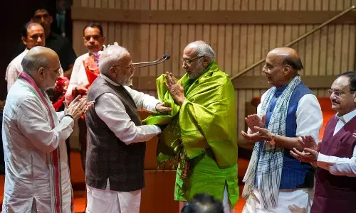 ಉಪರಾಷ್ಟ್ರಪತಿ ಚುನಾವಣೆ: ಸರ್ವಾನುಮತದಿಂದ ರಾಧಾಕೃಷ್ಣನ್ ರನ್ನು ಆಯ್ಕೆ ಮಾಡಲು ಪ್ರಧಾನಿ ಮೋದಿ ಮನವಿ