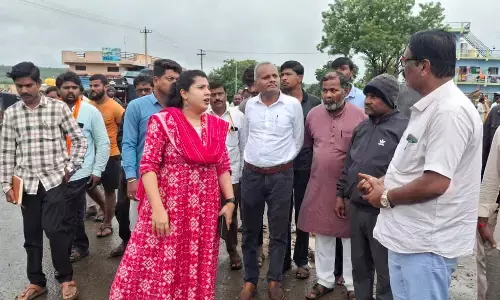 ಕಲಬುರಗಿ | ಜಿಲ್ಲಾಧಿಕಾರಿ ಫೌಝಿಯಾ ತರನ್ನುಮ್ ಅವರಿಂದ ಬೆಳೆ ಹಾನಿ‌ ಪ್ರದೇಶ ವೀಕ್ಷಣೆ