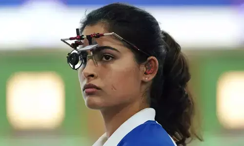 ಏಶ್ಯನ್ ಶೂಟಿಂಗ್ ಚಾಂಪಿಯನ್‌ಶಿಪ್ಸ್-2025: ಚಿನ್ನ ಗೆದ್ದ ರಶ್ಮಿಕಾ, ಮನು ಭಾಕರ್‌ಗೆ ಕಂಚು