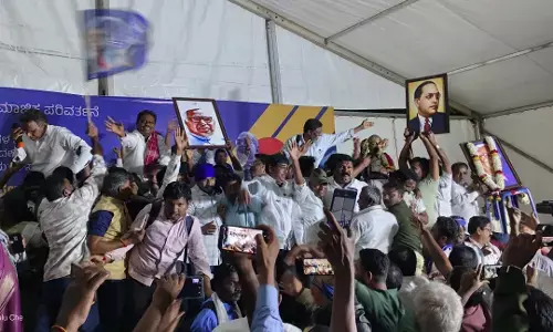 ʼಪರಿಶಿಷ್ಟರ ಒಳಮೀಸಲಾತಿʼ : ಹೋರಾಟಗಾರರಿಂದ ಫ್ರೀಡಂ ಪಾರ್ಕ್ ನಲ್ಲಿ ಸಂಭ್ರಮಾಚರಣೆ