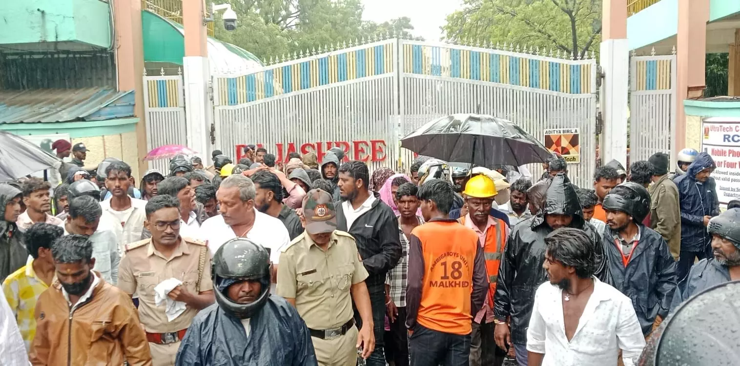 ಕಲಬುರಗಿ| ಸೇಡಂನ ರಾಜಶ್ರೀ ಸಿಮೆಂಟ್‌ ಕಂಪನಿಯಲ್ಲಿ ಅಪಘಾತಕ್ಕೀಡಾಗಿ ಕಾರ್ಮಿಕ ಮೃತ್ಯು