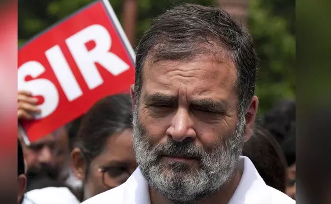 ಬಿಹಾರ | ರಾಹುಲ್ ಗಾಂಧಿಯವರ ಎಸ್‌ಐಆರ್ ವಿರೋಧಿ ಯಾತ್ರೆಗೆ ಹೆಚ್ಚಿದ ಜನಬೆಂಬಲ