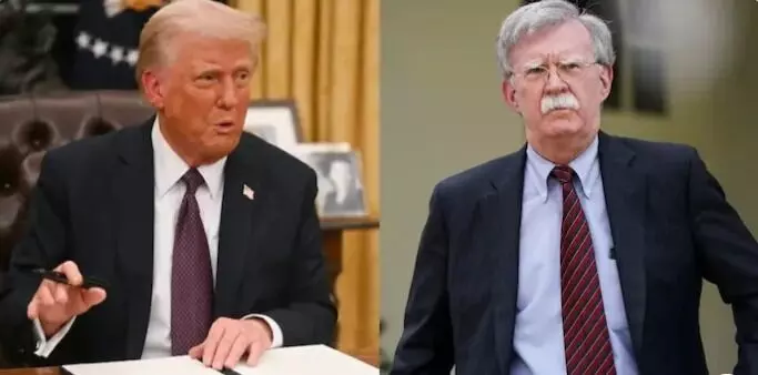 ಭಾರತದ ಮೇಲಿನ ಸುಂಕವನ್ನು ಟೀಕಿಸಿದ ಬೆನ್ನಿಗೇ ಟ್ರಂಪ್ ರ ಮಾಜಿ ಸಲಹೆಗಾರ ಜಾನ್ ಬೋಲ್ಟನ್ ನಿವಾಸದ ಮೇಲೆ ಎಫ್ಬಿಐ ದಾಳಿ ಭಾರತದ ಮೇಲಿನ ಸುಂಕವನ್ನು ಟೀಕಿಸಿದ ಬೆನ್ನಿಗೇ ಟ್ರಂಪ್ ರ ಮಾಜಿ ಸಲಹೆಗಾರ ಜಾನ್ ಬೋಲ್ಟನ್ ನಿವಾಸದ ಮೇಲೆ ಎಫ್ಬಿಐ ದಾಳಿ