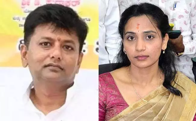 ಶಾಸಕ ಕೆ.ಸಿ.ವೀರೇಂದ್ರ ಪಪ್ಪಿ, ಕಾಂಗ್ರೆಸ್ ನಾಯಕಿ ಕುಸುಮಾ ಮನೆ ಮೇಲೆ ಈಡಿ ದಾಳಿ