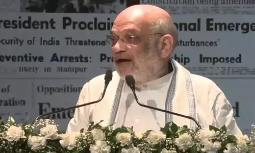 ಉಪರಾಷ್ಟ್ರಪತಿ ಚುನಾವಣೆ | ಪ್ರತಿಪಕ್ಷ ಅಭ್ಯರ್ಥಿ ನ್ಯಾ.ಸುದರ್ಶನ್ ರೆಡ್ಡಿ ನಕ್ಸಲ್ ಬೆಂಬಲಿಗ: ಅಮಿತ್ ಶಾ ಆರೋಪ