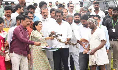 ಮಳೆ ಹಾನಿ ಪ್ರದೇಶಗಳಿಗೆ ಸಚಿವ ರಹೀಮ್ ಖಾನ್ ಭೇಟಿ : ಸರ್ವೆ ಮಾಡಿ ವರದಿ ಸಲ್ಲಿಸಲು ಅಧಿಕಾರಿಗಳಿಗೆ ಸೂಚನೆ