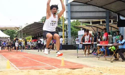 ರಾಜ್ಯ ಕಿರಿಯರ, 23 ವರ್ಷದೊಳಗಿನವರ ಅಥ್ಲೆಟಿಕ್: ಉಡುಪಿಯ ಸುನಿಲ್ ಸುವರ್ಣಗೆ ಲಾಂಗ್‌ಜಂಪ್ ನಲ್ಲಿ ಚಿನ್ನ