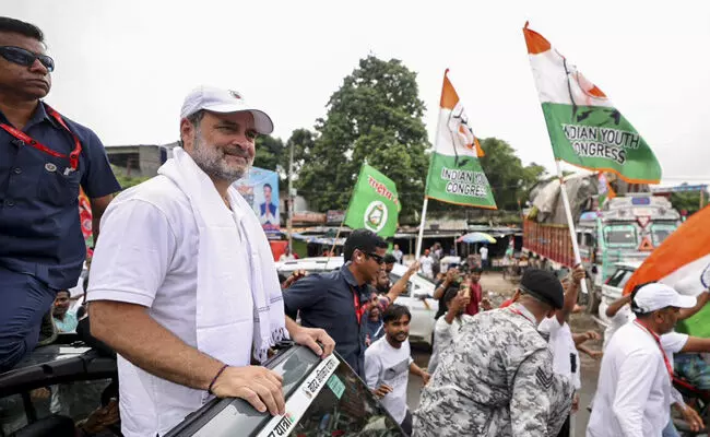 ಬಿಜೆಪಿ ಜೊತೆ ಚುನಾವಣಾ ಆಯೋಗದ ಪಾಲುದಾರಿಕೆ: ರಾಹುಲ್ ಗಾಂಧಿ ಆರೋಪ