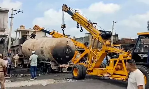 ಪಂಜಾಬ್ | ಅಪಘಾತದ ಬಳಿಕ ಎಲ್‌ಪಿಜಿ ಇಂಧನ ಟ್ಯಾಂಕರ್‌ ಸ್ಪೋಟ : 7 ಮಂದಿ ಮೃತ್ಯು, ಹಲವರಿಗೆ ಗಾಯ