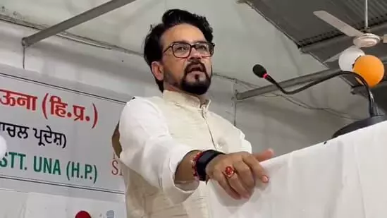 ಭಗವಾನ್ ಹನುಮಂತ ಬಾಹ್ಯಾಕಾಶಕ್ಕೆ ಪ್ರಯಾಣಿಸಿದ ಮೊದಲಿಗ: ಅನುರಾಗ್ ಠಾಕೂರ್