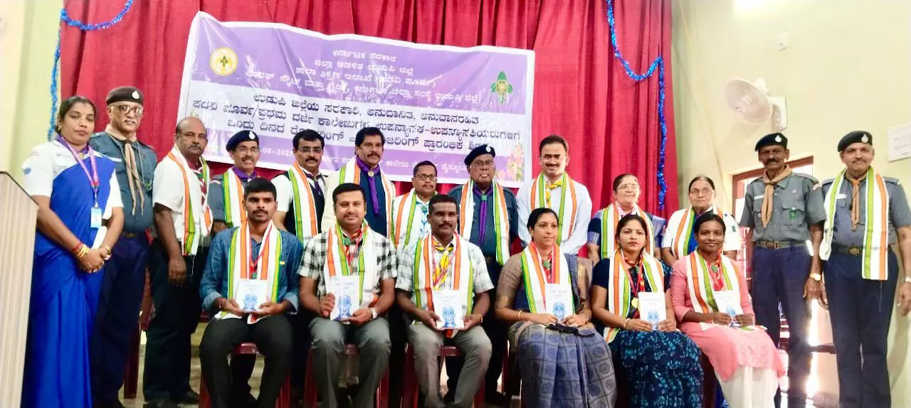 ಸ್ಕೌಟ್ಸ್ನಲ್ಲಿ ಯೋಗ, ಪ್ರಾಣಾಯಾಮ, ಧ್ಯಾನ ಸೇರಿಸಲು ಚಿಂತನೆ: ಪಿ.ಜಿ.ಆರ್.ಸಿಂದ್ಯಾ ಸ್ಕೌಟ್ಸ್ನಲ್ಲಿ ಯೋಗ, ಪ್ರಾಣಾಯಾಮ, ಧ್ಯಾನ ಸೇರಿಸಲು ಚಿಂತನೆ: ಪಿ.ಜಿ.ಆರ್.ಸಿಂದ್ಯಾ