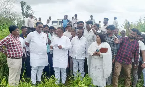 ಹುಮನಾಬಾದ್ | ಬೆಳೆ ಹಾನಿ ಪ್ರದೇಶಕ್ಕೆ ವಿಧಾನ ಪರಿಷತ್ ಸದಸ್ಯರಿಂದ ಭೇಟಿ : ವರದಿ ಸಲ್ಲಿಸಲು ಸೂಚನೆ