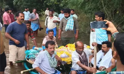 ಎನ್.ಆರ್.ಪುರ |ರಾವೂರು ಮೀನುಗಾರರ ಕ್ಯಾಂಪ್ ನಿವಾಸಿಗಳಿಗೆ ಸ್ಮಶಾನದ ಕೊರತೆ