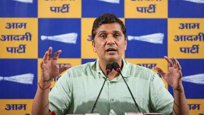 ಆಸ್ಪತ್ರೆ ನಿರ್ಮಾಣ ಯೋಜನೆಯಲ್ಲಿ ಹಗರಣ ಆರೋಪ | ಆಪ್ ನಾಯಕ ಸೌರಭ್ ಭಾರದ್ವಾಜ್ ನಿವಾಸದ ಮೇಲೆ ED ದಾಳಿ