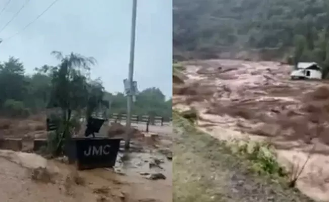 ಜಮ್ಮುವಿನಲ್ಲಿ ಭಾರೀ ಮಳೆ, ಭೂಕುಸಿತ; ಕನಿಷ್ಠ 4 ಮಂದಿ ಮೃತ್ಯು, ವೈಷ್ಣೋದೇವಿ ಯಾತ್ರೆ ಸ್ಥಗಿತ