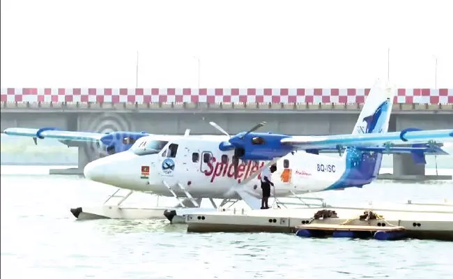 ಶಿವಮೊಗ್ಗ | ಲಿಂಗನಮಕ್ಕಿ ಹಿನ್ನೀರಿನಲ್ಲಿ ವಾಟರ್ ಏರೋ ಡ್ರೋಮ್