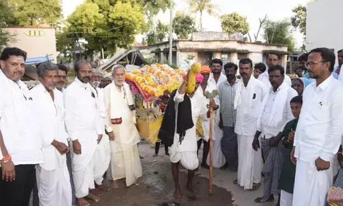 ಯಾದಗಿರಿ | ತಂಗಡಗಿಯಲ್ಲಿ ಮಲ್ಲಿಕಾರ್ಜುನ ದೇವರ ಪಲ್ಲಕ್ಕಿ ಉತ್ಸವ