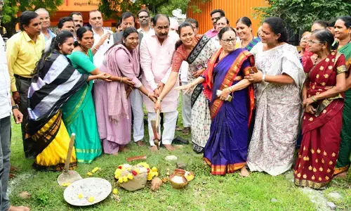 ಕಲಬುರಗಿ | ಡೋಹರ್ ಕಕ್ಕಯ್ಯ ಸಮಾಜದ ನೂತನ ಸಮುದಾಯ ಭವನಕ್ಕೆ ಶಾಸಕರಿಂದ ಗುದ್ದಲಿ ಪೂಜೆ
