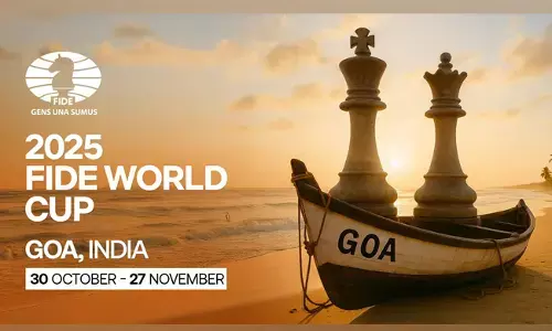 ಗೋವಾಕ್ಕೆ ಫಿಡೆ ಚೆಸ್ ವಿಶ್ವಕಪ್ ಆತಿಥ್ಯ
