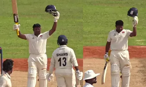 ಸತತ ಎರಡನೇ ಶತಕ ಸಿಡಿಸಿ ಆಯ್ಕೆಗಾರರಿಗೆ ಸಂದೇಶ ರವಾನಿಸಿದ ಸರ್ಫರಾಝ್