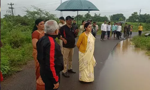 ಬೀದರ್ | ಮಳೆ ಹಾನಿ ಪ್ರದೇಶಗಳಿಗೆ ಜಿಲ್ಲಾಧಿಕಾರಿ ಶಿಲ್ಪಾ ಶರ್ಮಾ ಭೇಟಿ