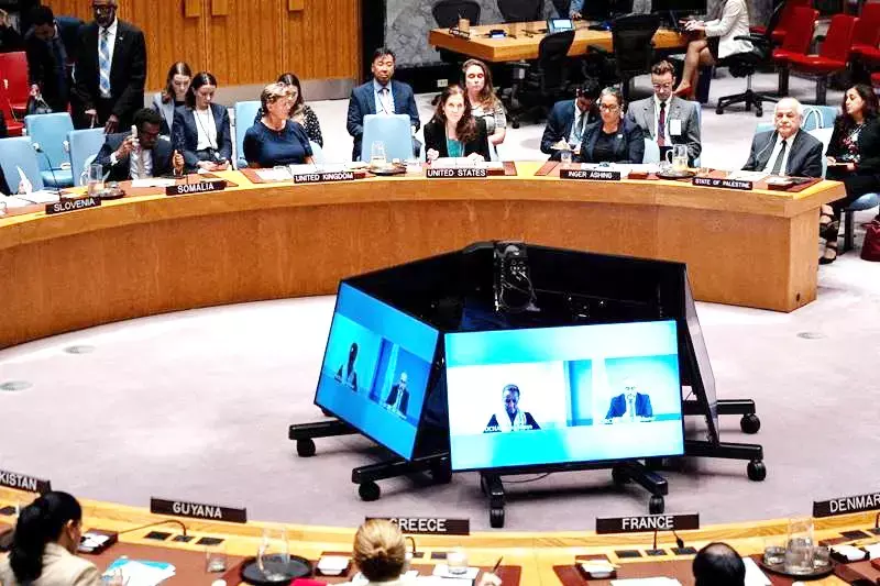 ಗಾಝಾದಲ್ಲಿನ ಬರಗಾಲ ಮಾನವ ನಿರ್ಮಿತ ಬಿಕ್ಕಟ್ಟು: ವಿಶ್ವಸಂಸ್ಥೆ ಭದ್ರತಾ ಮಂಡಳಿ ಕಳವಳ