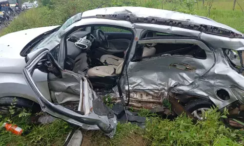 ಮೂಡಿಗೆರೆ | ಎರಡು ಕಾರುಗಳ ನಡುವೆ ಅಪಘಾತ : ಓರ್ವ ಮೃತ್ಯು