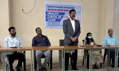ಕಲಬುರಗಿ| ಸಿಯುಕೆ ಕ್ಯಾಂಪಸ್ ನಲ್ಲಿ ಆರೋಗ್ಯ ತಪಾಸಣೆ ಶಿಬಿರ