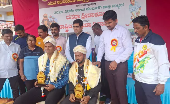ಕಲಬುರಗಿ | ಜಿಲ್ಲಾಮಟ್ಟದ 2025ರ ದಸರಾ ಕ್ರೀಡಾಕೂಟಕ್ಕೆ ಚಾಲನೆ