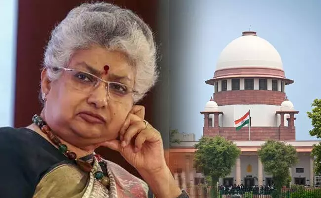 34 ನ್ಯಾಯಾಧೀಶರ ಪೂರ್ಣ ಬಲ ತಲುಪಿದ ಸುಪ್ರೀಂ ಕೋರ್ಟ್; ಏಕೈಕ ಮಹಿಳಾ ನ್ಯಾಯಮೂರ್ತಿ ನ್ಯಾ.ಬಿ.ವಿ.ನಾಗರತ್ನಾ 34 ನ್ಯಾಯಾಧೀಶರ ಪೂರ್ಣ ಬಲ ತಲುಪಿದ ಸುಪ್ರೀಂ ಕೋರ್ಟ್; ಏಕೈಕ ಮಹಿಳಾ ನ್ಯಾಯಮೂರ್ತಿ ನ್ಯಾ.ಬಿ.ವಿ.ನಾಗರತ್ನಾ